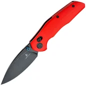 Noże - Nóż składany Bestechman Ronan Black Titanized Stonewash - Red - miniaturka - grafika 1