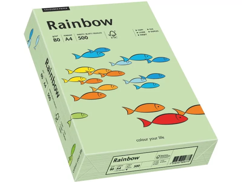 Rainbow Papier xero kolorowy przygaszona zieleń 75