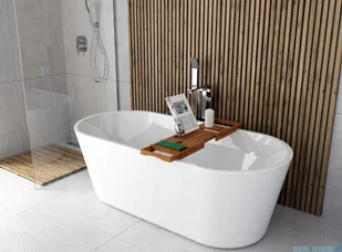 The North Bath półka bambusowa uniwersalna na wannę BBS-01 | - Wanny z hydromasażem - miniaturka - grafika 8