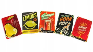 Magnesy Retro - wzór 5 - Magnesy - miniaturka - grafika 1