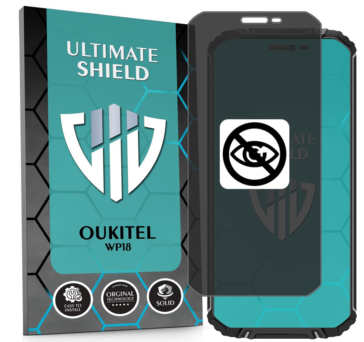 NAJLEPSZA FOLIA 5D ANTYSZPIEGOWSKA DO OUKITEL WP18 HYDROŻELOWA MATOWA