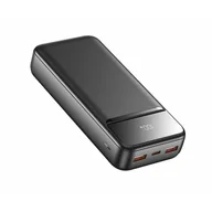 Powerbanki - Powerbank Swissten Power Line II 20000 mAh Kolor: czarny - miniaturka - grafika 1