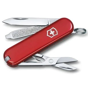 Victorinox Scyzoryk Classic SD czerwony 58 mm PBS Connect Polska LETNIA WYPRZEDAŻ DO 80% - Zestawy sztućców - miniaturka - grafika 3