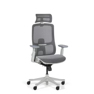 Fotel biurowy, krzesło biurowe Krzesło biurowe SIA, szare - Fotele i krzesła biurowe - miniaturka - grafika 1