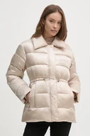 Kurtki damskie - Calvin Klein kurtka damska kolor beżowy zimowa K20K207727 - miniaturka - grafika 1