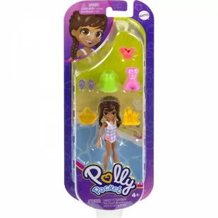 Mattel, Figurka Polly Pocket lalka HKV86 - Figurki dla dzieci - miniaturka - grafika 1