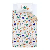 Pościel dla dzieci - Pościel dziecięca jednoosobowa 200x200 cm Woodland Alphabet – RHS - miniaturka - grafika 1