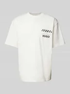 Koszulki męskie - T-shirt z nadrukiem z logo model ‘Drallie’ - miniaturka - grafika 1