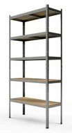 Szafy i regały magazynowe - Regał metalowy Standard II. 200x110x40 cm 5 półek - miniaturka - grafika 1
