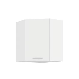 Szafka Górna Wisząca Narożna 1 Drzwi 58 x 58 GN-72 1F Eko White Stolarz Lempert Biały - Szafki kuchenne - miniaturka - grafika 1