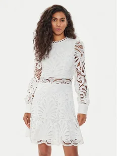 Morgan Sukienka koktajlowa 232-ROSLO Écru Slim Fit - Sukienki - miniaturka - grafika 1