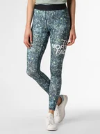 Spodnie sportowe damskie - The North Face Legginsy damskie, niebieski - miniaturka - grafika 1
