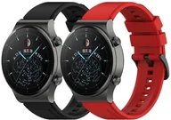 Akcesoria do smartwatchy - 2X PASEK DO HUAWEI WATCH GT 2 3 GT2 PRO 12 KOLORÓW - miniaturka - grafika 1