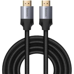 Baseus Kabel przewód HDMI - HDMI 4K60Hz FULL HD 3M | czarny CAKSX-D0G - Kable - miniaturka - grafika 1
