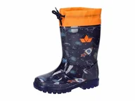 Kalosze damskie - Lico Powerlight W Blinky kalosze, granatowe/pomarańczowe, 35 EU, Marine Orange, 35 EU - miniaturka - grafika 1