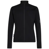 Bluzy sportowe męskie - Męska bluza Icebreaker Men Merino Blend 300 RealFleece™ Descender LS Zip Rozmiar: M / Kolor: czarny - miniaturka - grafika 1