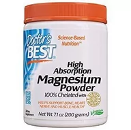Witaminy i minerały - Doctor's Best High Absorption Magnesium Powder - Magnez (200 g) - miniaturka - grafika 1