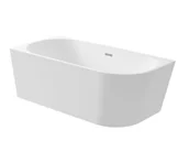 Wanny - Deante Silia Wanna wolnostojąca narożna 160x75 cm lewa biała KDS016L - odbiór osobisty: Kraków, Warszawa - miniaturka - grafika 1