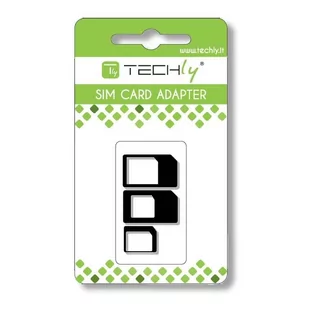 Techly Adapter karty SIM, nano-SIM, Micro-SIM - Pozostałe akcesoria do telefonów - miniaturka - grafika 3