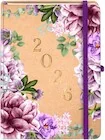 Kalendarze - Kalendarz 2026 Kraft A5 TNS Lilie - miniaturka - grafika 1