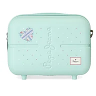 Kosmetyczki, organizery i kuferki - Pepe Jeans Nerea Neceser Adaptable Obudowa na messenger Niebieski 29x21x15 cms Sztywny ABS 9,14L 2,52 kg, niebieski, Neceser, kosmetyczka z paskiem na ramię - miniaturka - grafika 1