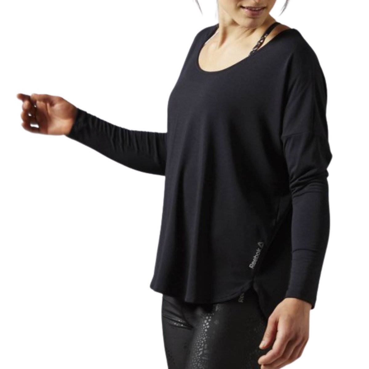 Damska Bluzka Reebok Studio Lux Long Xxs