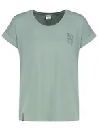 Koszulki i topy damskie - Sublevel Koszulka "Lina" w kolorze miętowym - miniaturka - grafika 1