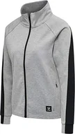 Kurtki damskie - Hummel Kurtka damska Hmlessi Zip Jacket szary szary melanż S 208410-2006 - miniaturka - grafika 1