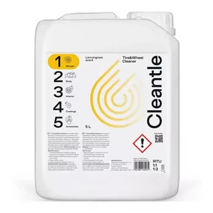 Cleantle Tire&Wheel Cleaner Lemongrass Scent 5L - produkt do czyszczenia felg i opon - Kosmetyki samochodowe - miniaturka - grafika 1