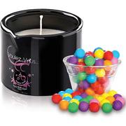 Masaż erotyczny - Voulez-Vous... Massage Candle Bubblegum 180g - miniaturka - grafika 1