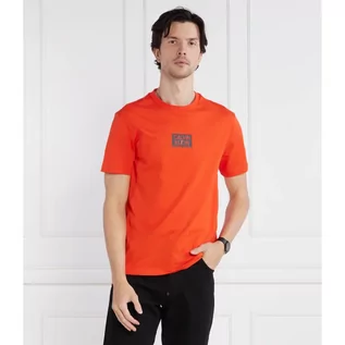 Koszulki męskie - Calvin Klein T-shirt GLOSS STENCIL LOGO | Regular Fit - grafika 1