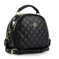 Torebki damskie - Alessio TOREBKA Damska listonoszka PIKOWANA PASEK QUILTED CROSSBODY - miniaturka - grafika 1