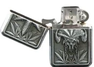 Trafika - Zapalniczka Benzynowa Liść Czacha - miniaturka - grafika 1