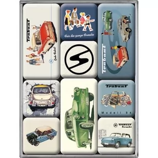 Nostalgic Art Magnesy (9szt) Trabant - Magnesy - miniaturka - grafika 1