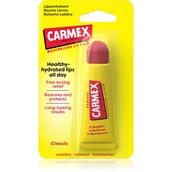Balsamy do ust - Carmex Nawilżający balsam do ust w tubce klasyczny 10g - miniaturka - grafika 1