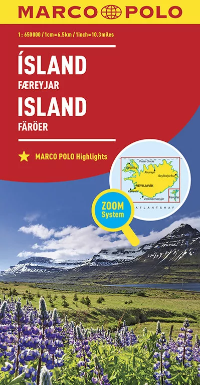 ISLANDIA MAPA - MARCO POLO