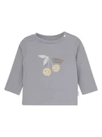 Kaftaniki dla niemowląt - Noppies Koszulka w kolorze szarym - miniaturka - grafika 1