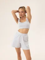 Koszulki i topy damskie - Top na ramiączkach Mavere Bloovii bladoniebieski S - miniaturka - grafika 1