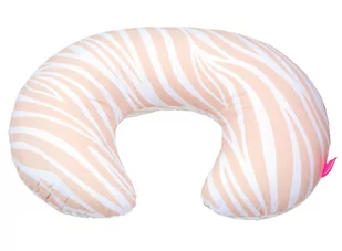 Motherhood Mother hood poduszka do karmienia, ergonomiczna, Öko-Tex Standard 100, zebra morelowa 5902627171901 - Poduszki do karmienia - miniaturka - grafika 2