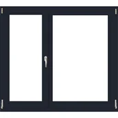 Okna - Lupol 3-szybowe fasadowe lakier kolor antracyt O19 90 RU/R 1465x1135 mm - miniaturka - grafika 1