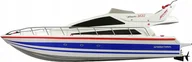 Modele zdalnie sterowane - Amewi Amewi HL Yacht Atlantic L 73cm, MHz, 23 km/weiß/blau/rot - miniaturka - grafika 1