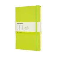 Notesy i bloczki - Notes Classic L 13x21 gładki 240str TW lemon green - Moleskine - miniaturka - grafika 1