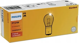 Philips Żarówki PY21W Vision +30% więcej światła - Żarówki samochodowe - miniaturka - grafika 1