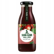 Soki i napoje niegazowane - Sok z Gór 100% Tłoczony Sok z Soczystych Jabłek i Wiśni 250ml - miniaturka - grafika 1