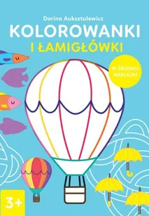 Olesiejuk Sp. z o.o. Kolorowanki i łamigłówki 3+ - praca zbiorowa - Łamigłówki - miniaturka - grafika 2
