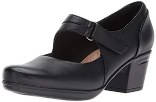 Clarks Emslie Lulin Damskie czółenka, Czarna skóra, 35.5 EU - Czółenka - miniaturka - grafika 1