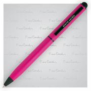 Długopisy - Długopis metalowy touch pen, Pierre Cardin Celebration, różowy - miniaturka - grafika 1