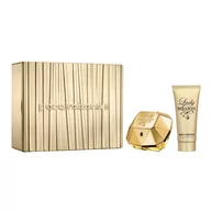 Zestawy perfum damskich - Paco Rabanne zestaw Lady Million 80ml woda perfumowana + 100ml balsam do ciała - miniaturka - grafika 1