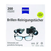 Akcesoria do okularów - Zeiss, Chusteczki do czyszczenia okularów i wyświetlaczy, Biały, 200 szt - miniaturka - grafika 1