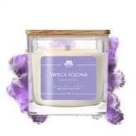 Świece - Big Nature Świeca sojowa inspiracja zapachowa Lolita Lempicka 450 g - miniaturka - grafika 1